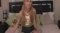 Teen cheerleader rubs her cunt - More videos on HDSexyCam.com